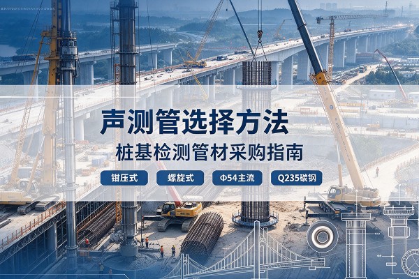 天河声测管选型标准